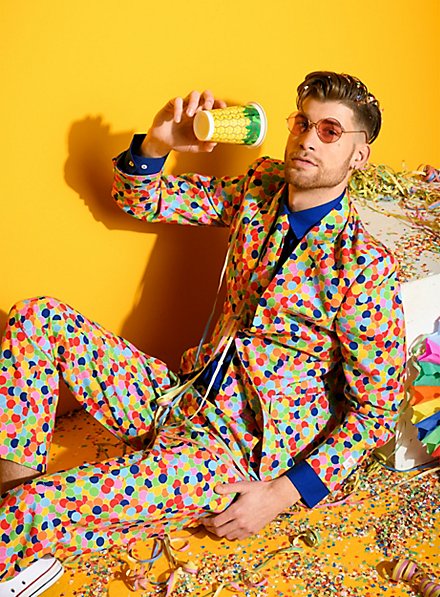 Confetti suit outlet